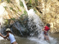 An ice cold cool down at the end of the hike